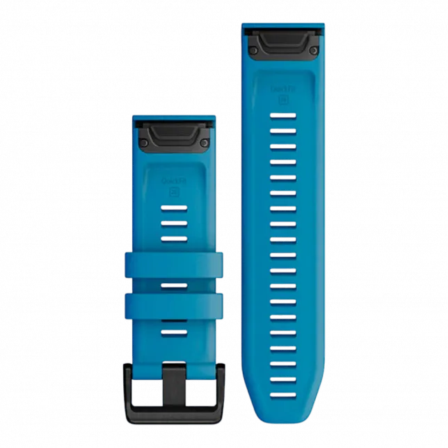 Ремінець QuickFit 26 мм, Cirrus Blue синій силіконовий