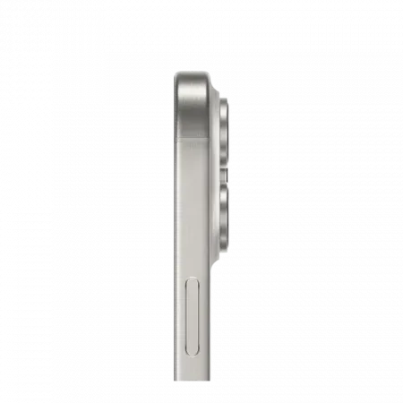 б/у Apple iPhone 15 Pro 256GB (White Titanium) (e-Sim) (Ідеальний стан)