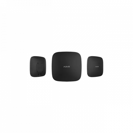 Інтелектуальна охоронна централь Ajax Hub 2 Plus, gsm, ethernet, wi-fi, jeweller, бездротова, чорний