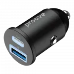 Автомобільний зарядний пристрій Proove Power 30W Type C + USB Black
