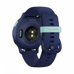 Смарт-годинник Garmin Vivoactive 5 Metallic Navy Aluminium Вezel з темно-синім корпусом Navy та силіконовим ремінцем