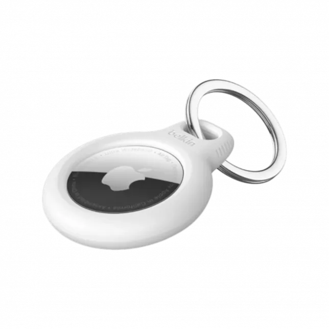 Брелок з кільцем Belkin для AirTag Secure Holder with Key Ring White