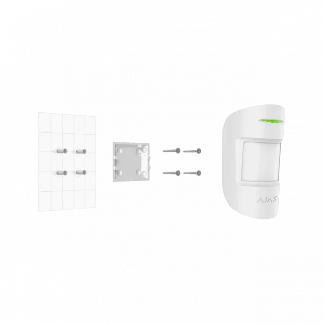 Комплект охоронної сигналізації Ajax StarterKit 2, hub2, motionprotect, doorprotect, spacecontrol, jeweller, бездротовий, білий