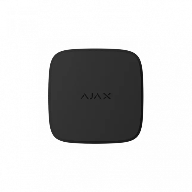 Пожежний датчик аналізу чадного газу Ajax FireProtect 2 RB CO, змінна батарея, jeweller, бездротовий, чорний