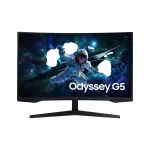 Монітор Samsung 31.5" Odyssey G55C 2xHDMI, DP, VA, 2560x1440, 165Hz, 1ms, CURVED