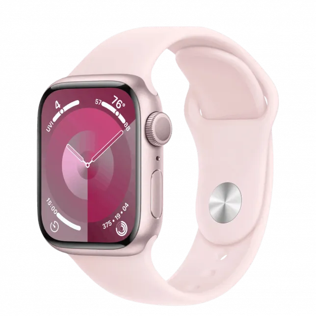 б/у Apple Watch Series 9 41mm Pink Aluminum Case with Pink Sport Band S/M