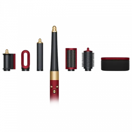 Стайлер для прямого та хвилястого волосся Dyson Airwrap i.d. (Red Velvet/Gold)