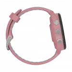 Смарт-годинник Garmin Forerunner 265S з Light Pink корпусом та Light Pink/Powder Grey рожевим силіконовим ремінцем