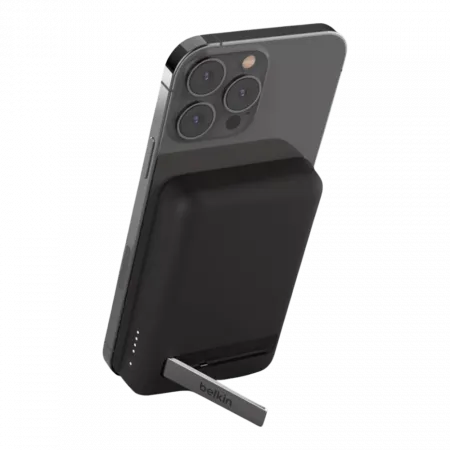 Магнітний повербанк Belkin MagSafe Wireless with Stand 5000mAh Black
