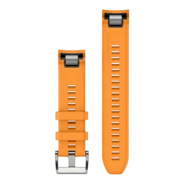 Ремінець QuickFit 22 мм, для MARQ/MARQ (Gen 2) Spark Orange помаранчевий силіконовий