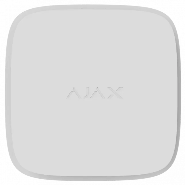 Датчик диму та температури Ajax FireProtect 2 SB Heat Smoke Jeweler, незмінна батарея, бездротовий, білий