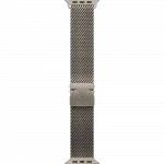 Apple Watch Ultra 4 GPS + LTE 49mm Natural Titanium Case with Natural Titanium Milanese Loop - Medium Medium (MJA94)