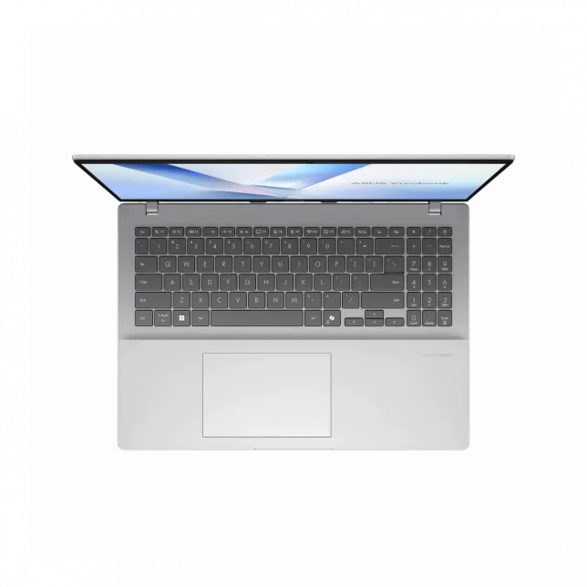 Ноутбук ASUS Vivobook 16 M1607GA-MB010 16" WUXGA IPS, AMD AI 7 445, 16GB, F512GB, UMA, NoOS, Сріблястий