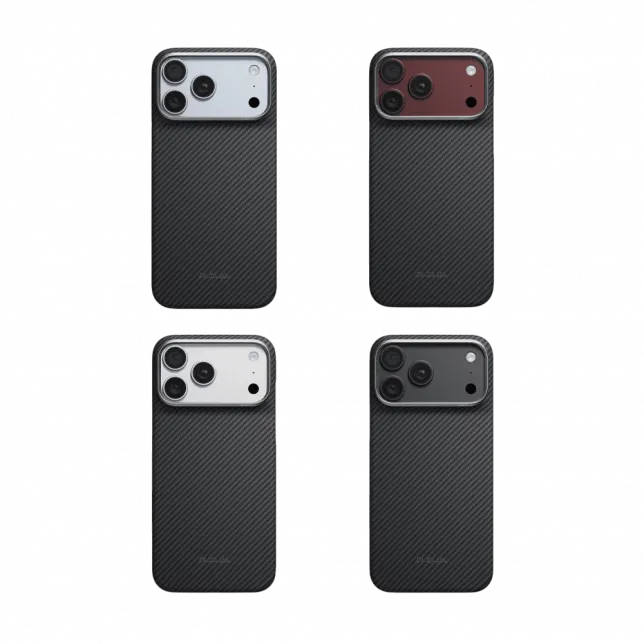 Чохол Pitaka Edge Ultra-Slim Twill Black/Grey для iPhone 18 Pro Max/17 Pro Max