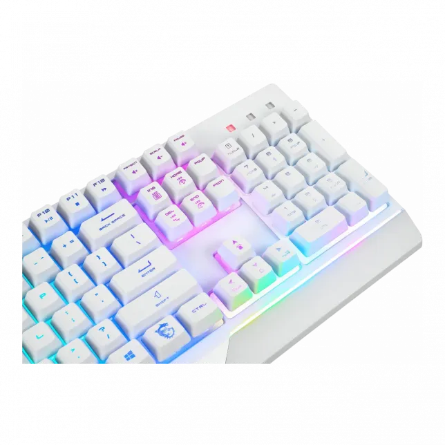 Геймерська клавіатура MSI Vigor GK30 WHITE UA, білий
