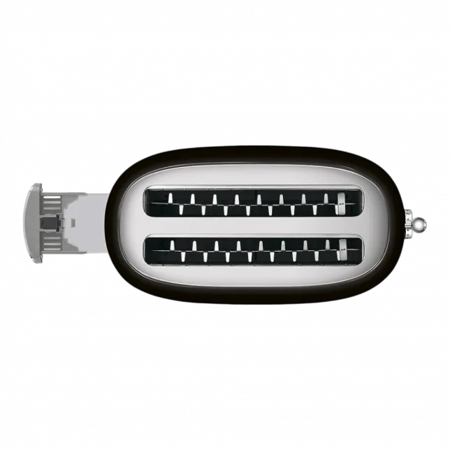 Тостер Smeg на 4 скибочки (Black)