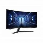 Монітор Samsung 34" Odyssey G5 C34G55TWW D-Sub, 2xHDMI, DP, VA, 3440x1440, 21:9, 165Hz, 1ms, CURVED