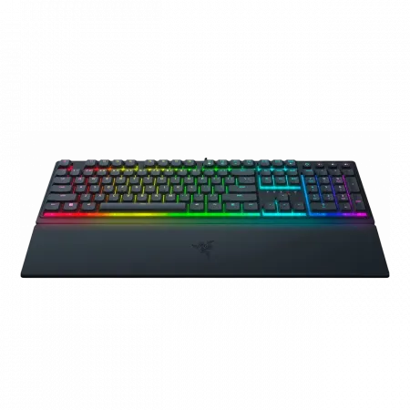Клавіатура механічна Razer Ornata V3 104key, Mecha-Membrane Switch, USB-A, EN/UK, RGB, чорний