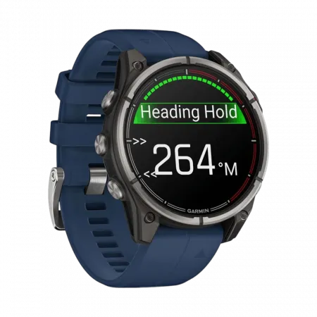 Смарт-годинник Garmin Quatix 8 47мм AMOLED Морський GPS смартгодинник з AMOLED екраном