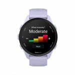Смарт-годинник Garmin Forerunner 70 Cool Lavender з бузковим силіконовим ремінцем