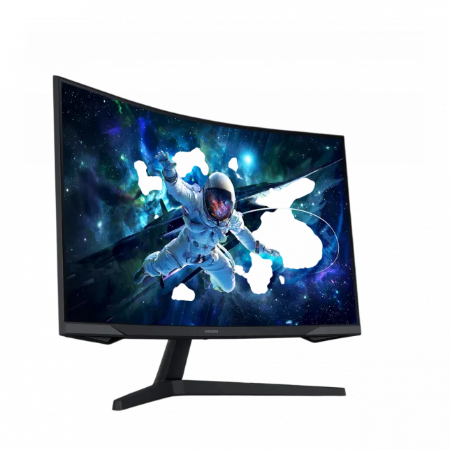 Монітор Samsung 31.5" Odyssey G55C 2xHDMI, DP, VA, 2560x1440, 165Hz, 1ms, CURVED