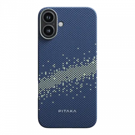 Чохол Pitaka Tactile Woven Case StarPeak for iPhone 16 Milky Way Galaxy