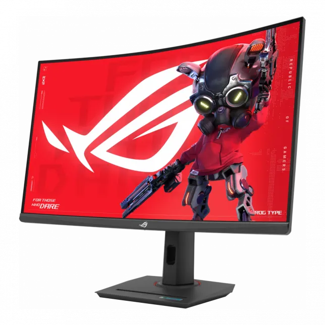 Монітор Asus 31.5" ROG Strix XG32WCMS HDMI, DP, USB-C, Audio, VA, 2560x1440, 280Hz, 1ms, sRGB 125%, CURVED, FreeSync, HAS, HDR400