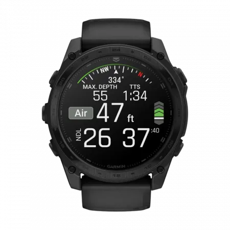 Смарт-годинник Garmin Tactix 8 51 мм AMOLED З балістичним калькулятором Applied Ballistics Ultralightght
