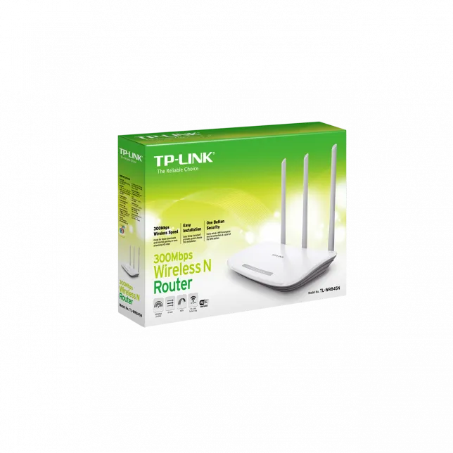 Маршрутизатор TP-LINK TL-WR845N N300, 4xFE LAN, 1xFE WAN