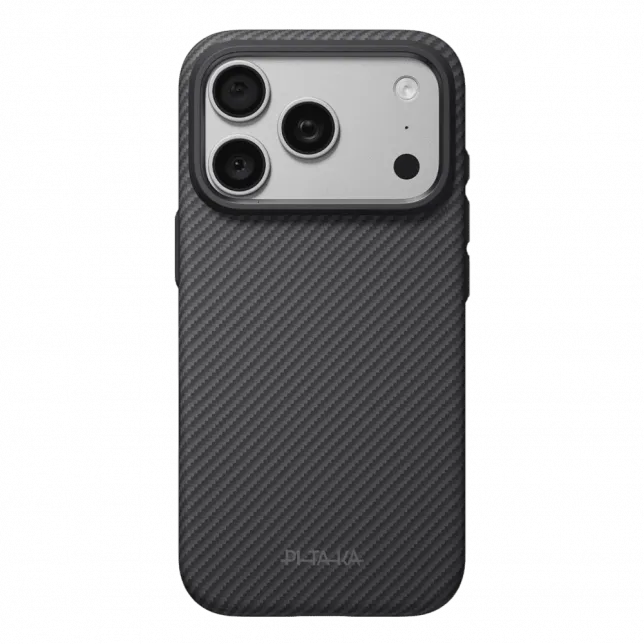 Чохол Pitaka Summa Supreme Craft Twill Black/Grey для iPhone 18 Pro/17 Pro