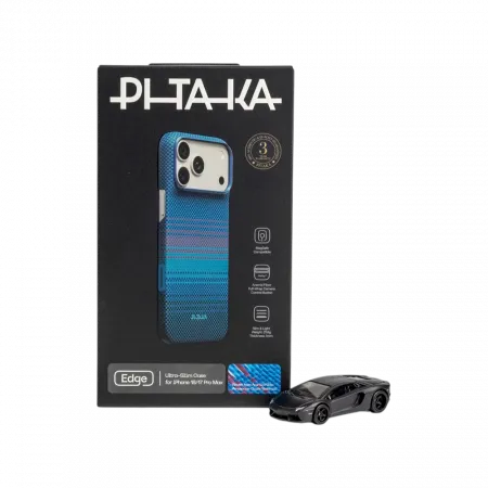 Чохол Pitaka Edge Ultra-Slim Nights-Midnight-01 для iPhone 18 Pro Max/17 Pro Max