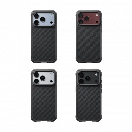 Чохол Pitaka Cairn Military Grade Protective для iPhone 18 Pro/17 Pro Twill Black/Grey