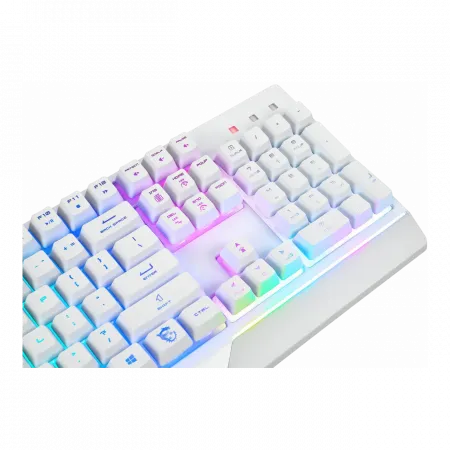 Комплект клавіатура та миша MSI Vigor GK30 COMBO WHITE UA USB, EN/UKR/RU, RGB, білий