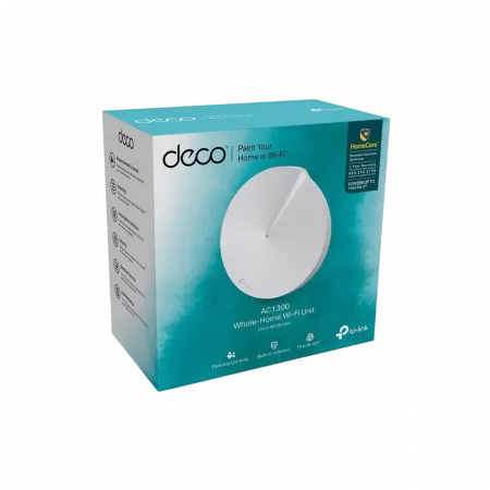 Система WiFi-Mesh TP-LINK Deco M5 AC1300, 1xGE LAN, 1xGE WAN, 1мод