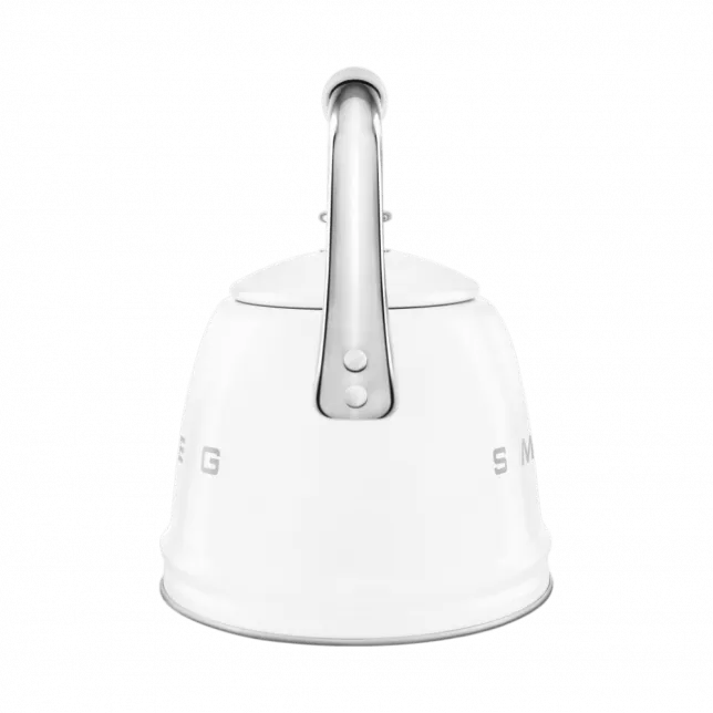 Чайник зі свистком Smeg (White)