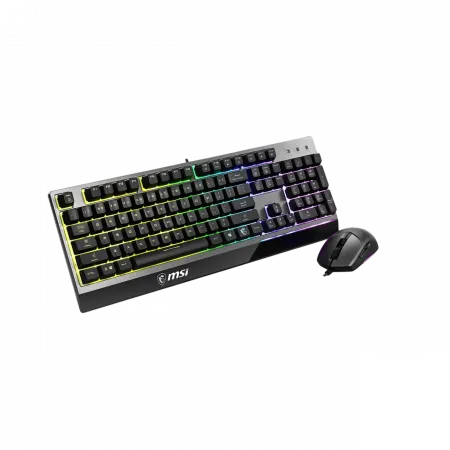Комплект клавіатура та миша MSI Vigor GK30 COMBO UA USB, EN/UKR/RU, RGB, чорний