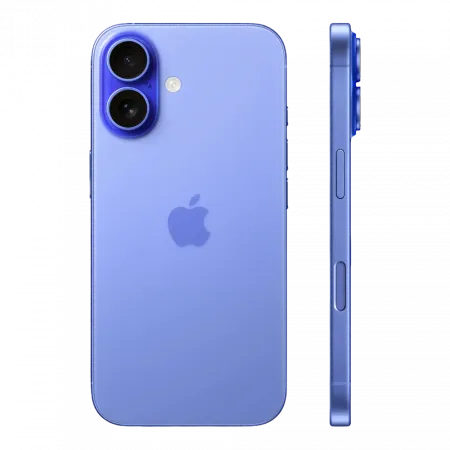  б/у Apple iPhone 16 Plus 256GB (Ultramarine) (e-Sim) (Ідеальний стан)