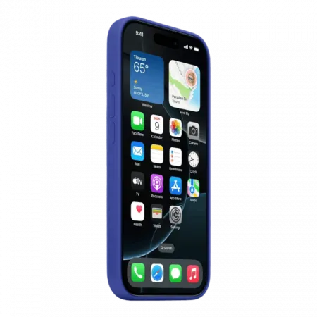 Чохол Apple Silicone Case with Magsafe для iPhone 16 Pro (Ultramarine)