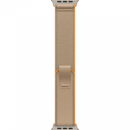 Apple Watch Ultra 4 GPS + LTE 49mm Natural Titanium Case with Sand Trail Loop - M/L (MJAQ4)