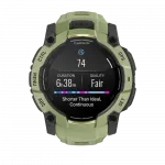 Смарт-годинник Garmin Instinct 3 50 мм, AMOLED Fern Green зелений з Fern Green зеленим силіконовим ремінцем