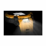 Смарт-годинник Garmin Instinct 3 50 мм, Solar Sunburst помаранчевий з Sunburst/Grey помаранчевим/сірим силіконовим ремінцем