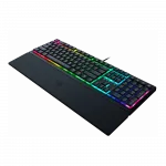 Клавіатура механічна Razer Ornata V3 104key, Mecha-Membrane Switch, USB-A, EN/UK, RGB, чорний