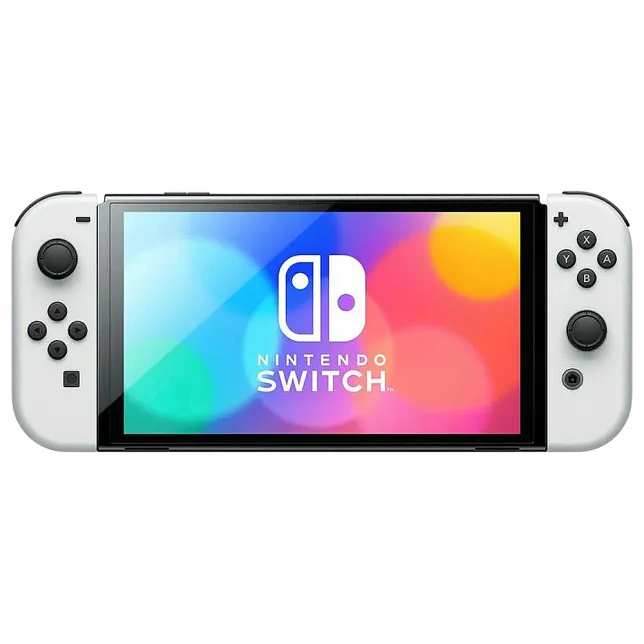 Ігрова приставка Nintendo Switch OLED with White Joy-Con