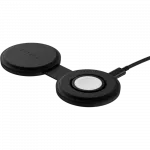 Зарядний пристрій бездротовий Satechi OntheGo 2-in-1 Wireless Charger Black