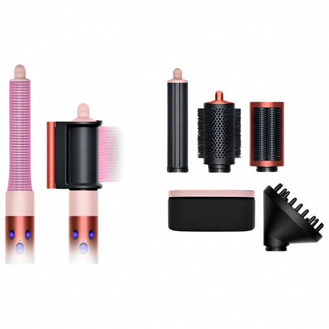 Стайлер для довгого волосся Dyson Airwrap Complete Long Volumise (Strawberry Bronze/Blush Pink)