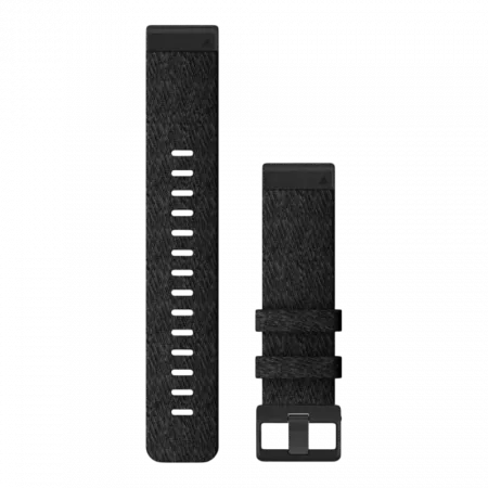 Ремінець QuickFit 22 мм, Heathered Black чорний нейлоновий
