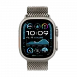 Apple Watch Ultra 2 49mm GPS + LTE Titanium Case with Natural Titanium Milanese Loop Medium