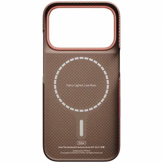 Чохол Pitaka Edge Ultra-Slim Autumn Dusk-03 для iPhone 18 Pro Max/17 Pro Max
