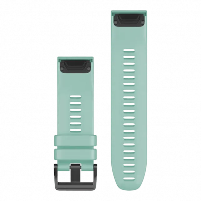 Ремінець QuickFit 26 мм, Spearmint світло-зелений силіконовий (комплект з трьох частин)