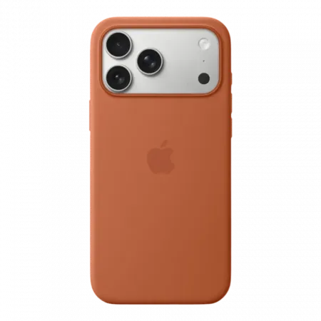 Чохол Apple Silicone Case with Magsafe для iPhone 17 Pro Max (Terra Cotta)